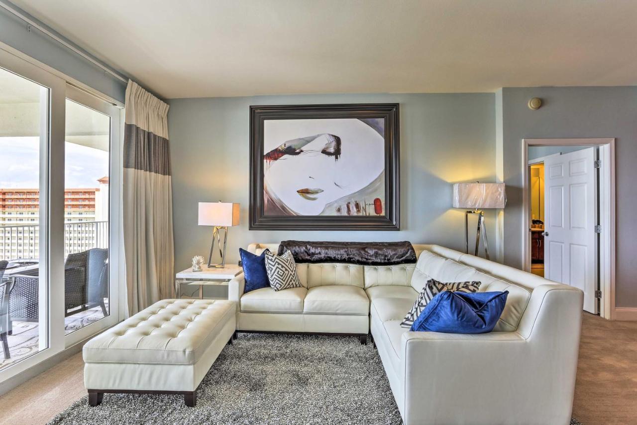 Pcb Resort Condo With Balcony Walk To Beach! Panama City Beach Ngoại thất bức ảnh